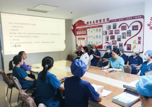 以练筑防，守护新生|我院新生儿科开展院感预警事件应急实战演练